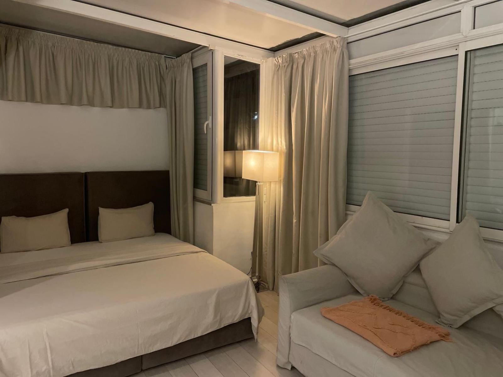Central, Terrasse, Confortable - Bleue Residence Casablanca Eksteriør billede